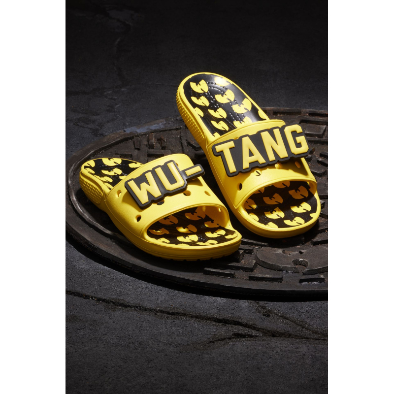 Crocs™ Classic Wu Tang Clan Slide Yellow/Black