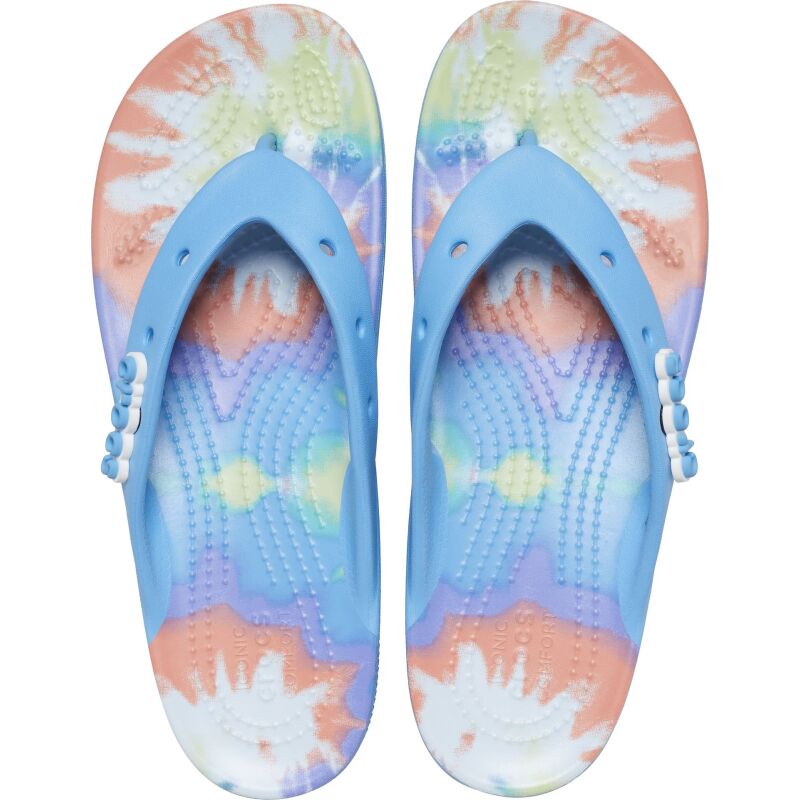 Crocs™ Classic Platform Tie Dye Oxygen/Multi