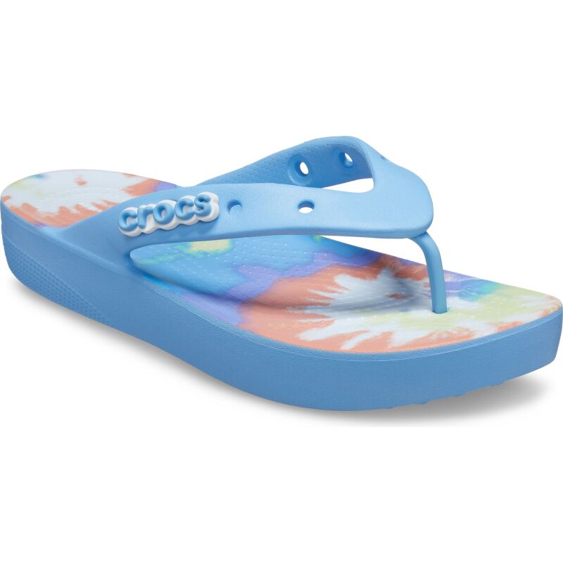 Crocs™ Classic Platform Tie Dye Oxygen/Multi
