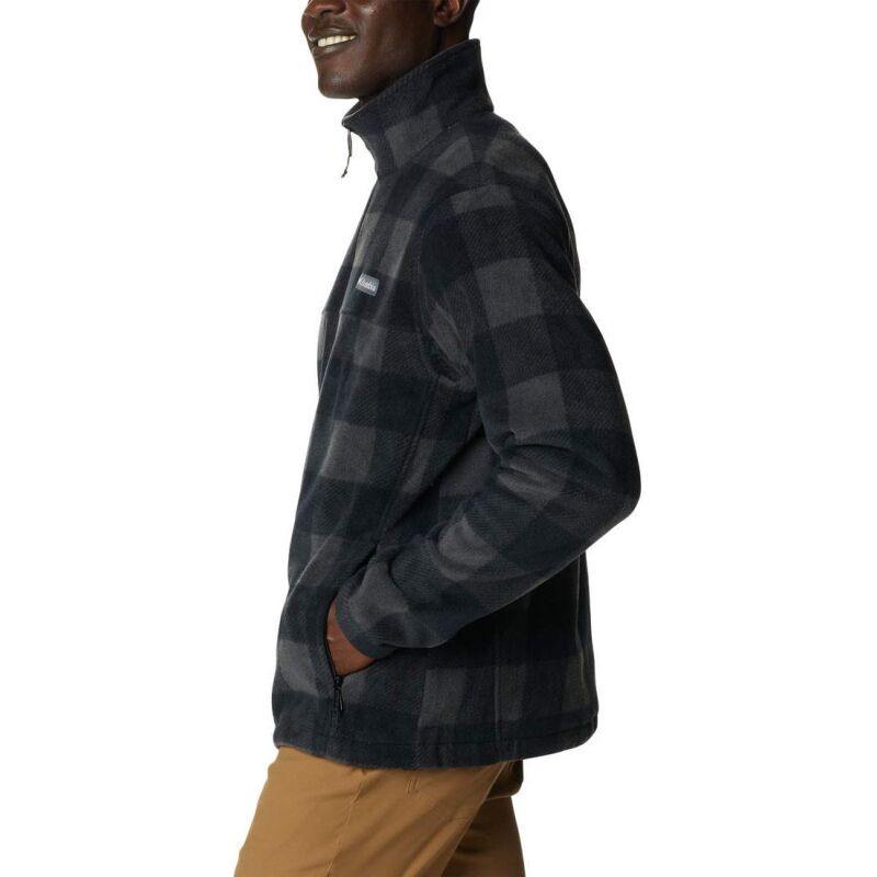 Columbia Steens Mountain Printed Jacket Black Check Pri