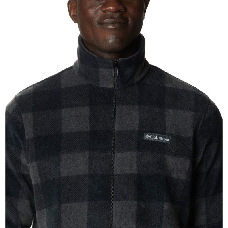 Columbia Steens Mountain Printed Jacket Black Check Pri