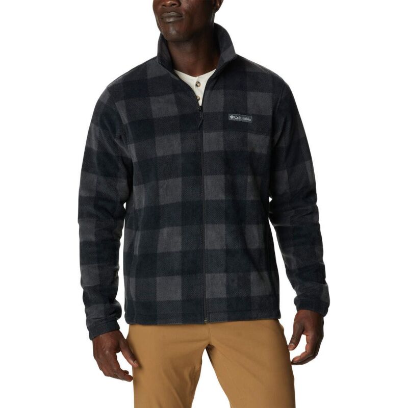 Columbia Steens Mountain Printed Jacket Black Check Pri