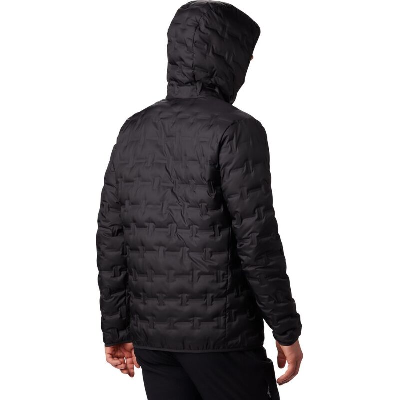 Columbia Delta Ridg Down Hooded Jacket Black