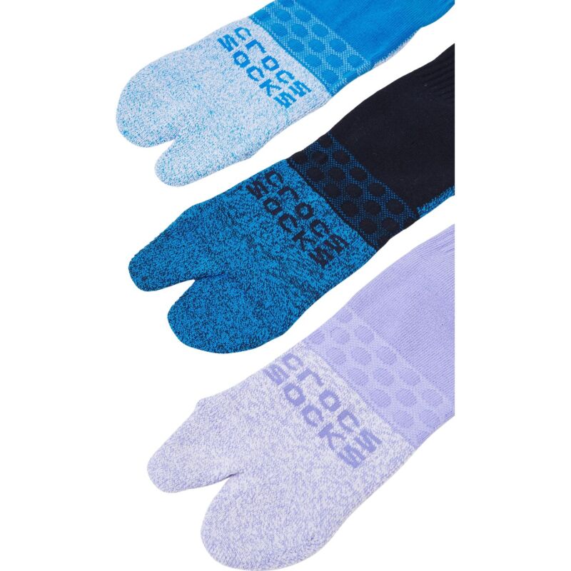 Crocs™ SOCKS ADULT FLIP FLOP 3 PACK Multi