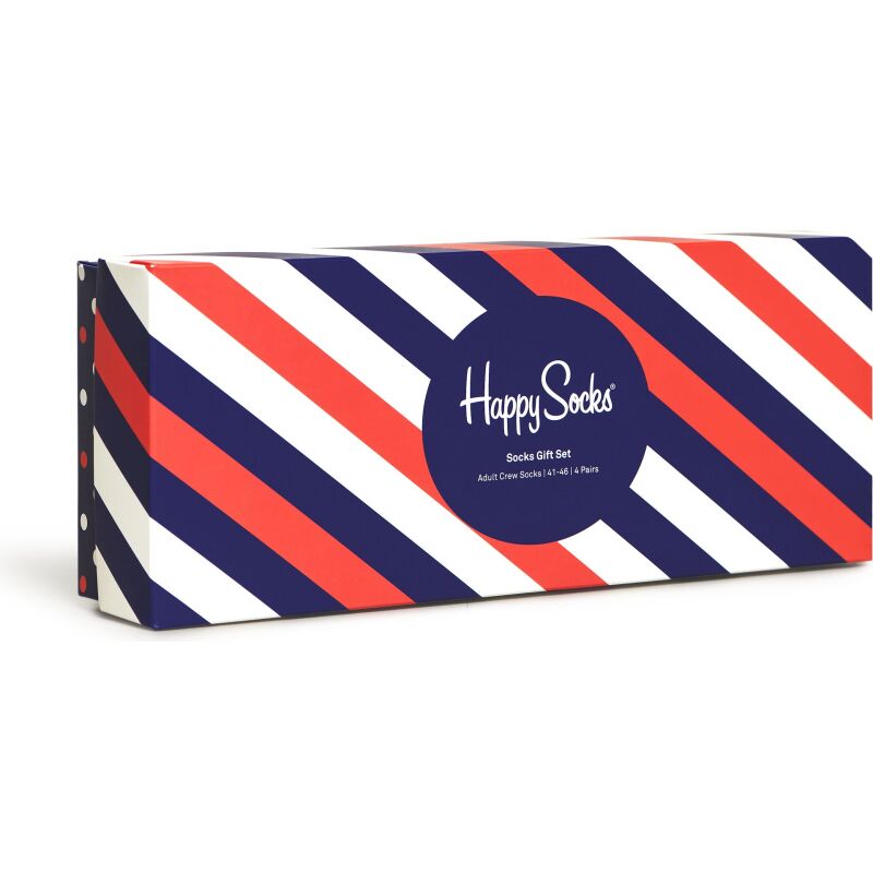 Happy Socks 4-Pack Classic Navy s Gift Set Multi-6002