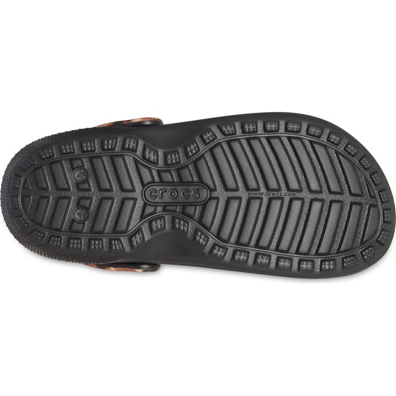 Crocs™ Classic Lined Animal Remix Clog Black/Multi Animal