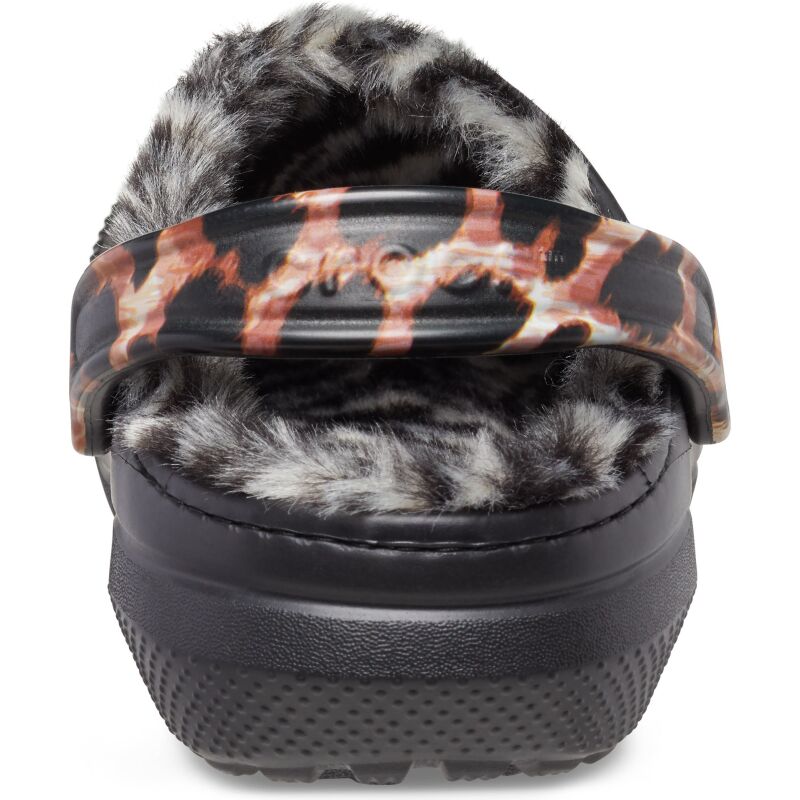 Crocs™ Classic Lined Animal Remix Clog Black/Multi Animal