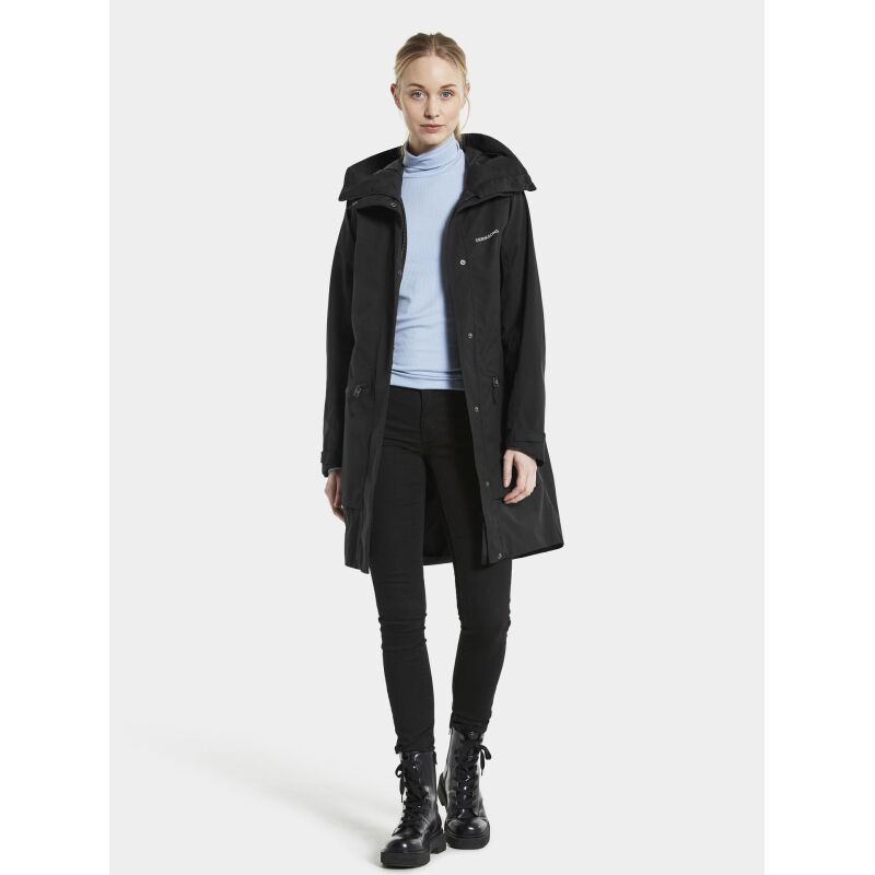 DIDRIKSONS ILMA WOMEN'S PARKA 6 Black