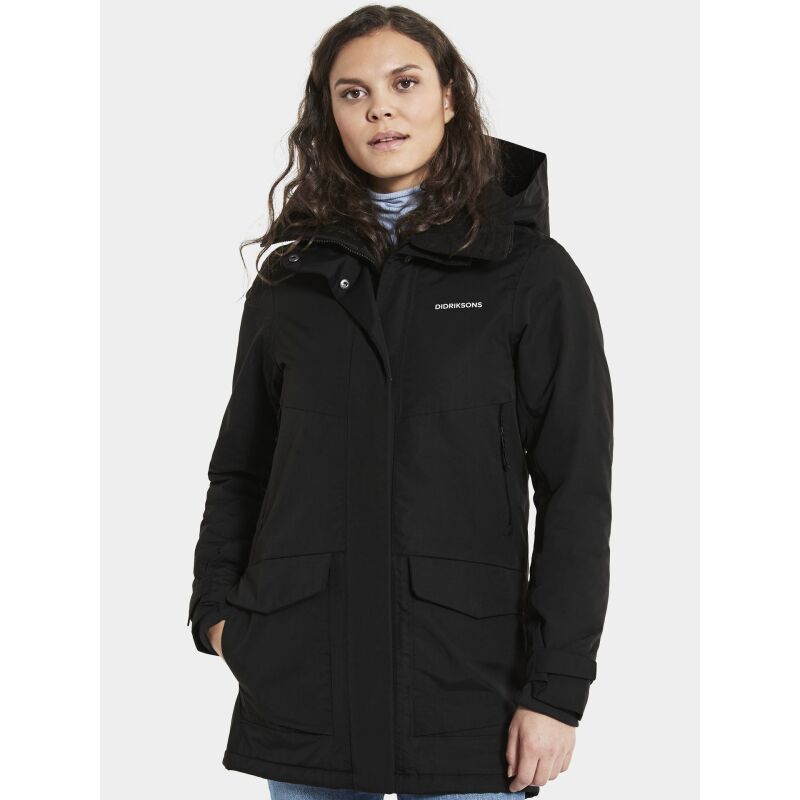DIDRIKSONS FRIDA WOMEN'S PARKA 6 Black