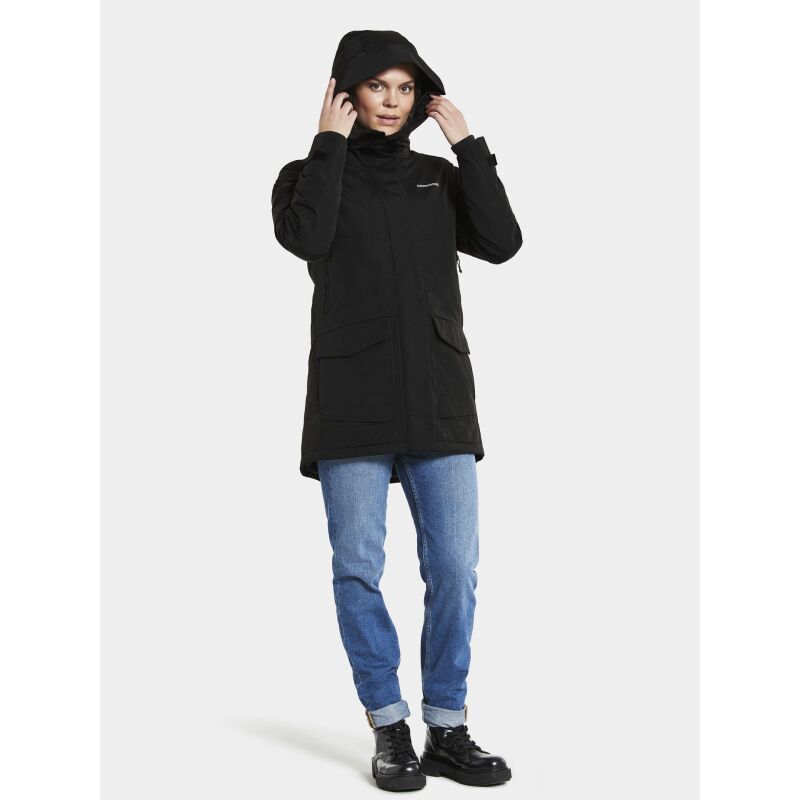 DIDRIKSONS FRIDA WOMEN'S PARKA 6 Black