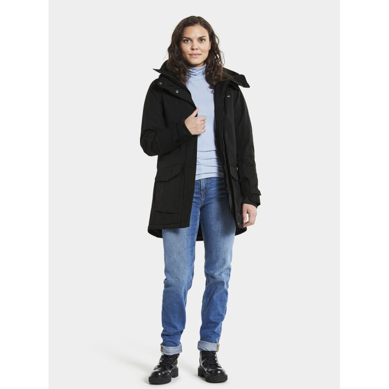 DIDRIKSONS FRIDA WOMEN'S PARKA 6 Black