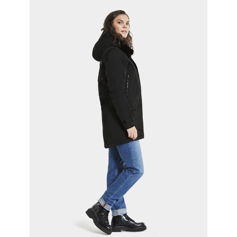 DIDRIKSONS FRIDA WOMEN'S PARKA 6 Black