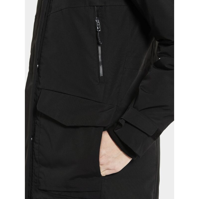 DIDRIKSONS FRIDA WOMEN'S PARKA 6 Black