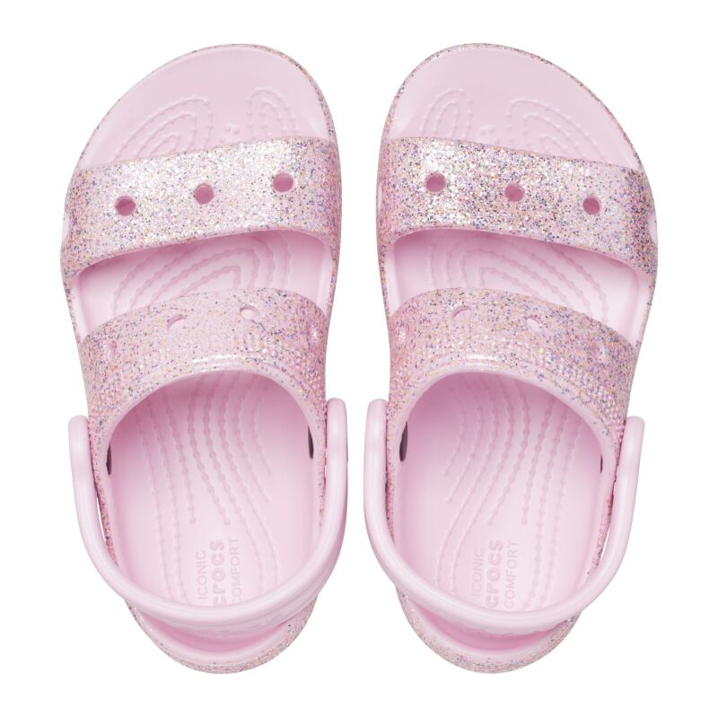 Crocs™ Classic Glitter Sandal Toddler Rainbow