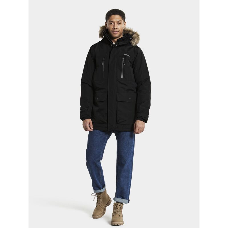 DIDRIKSONS FREDRIK MEN'S PARKA Black