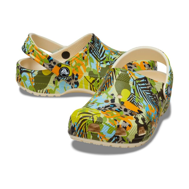 Crocs™ Classic Far Out Clog Kid's Vanilla/Multi