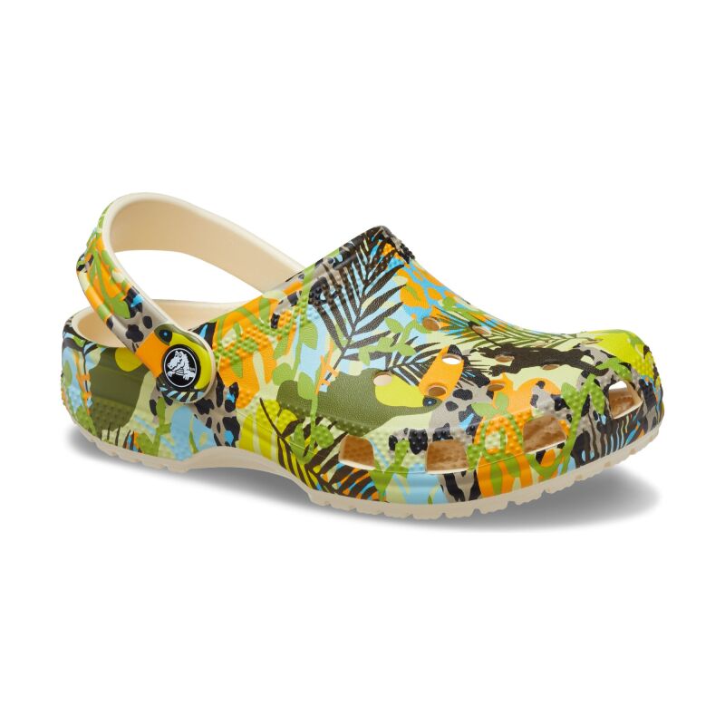 Crocs™ Classic Far Out Clog Kid's 208576 Vanilla/Multi