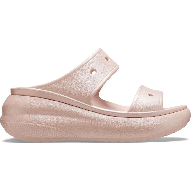 Crocs™ Classic Crush Shimmer Sandal Pink Clay