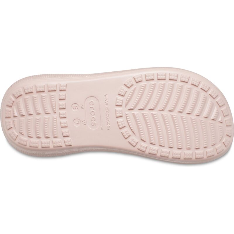 Crocs™ Classic Crush Shimmer Sandal Pink Clay