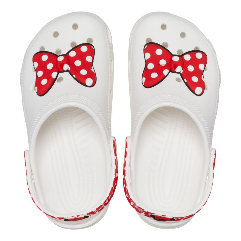 Crocs™ Disney Minnie Mouse Classic Clog Kid's White/Red