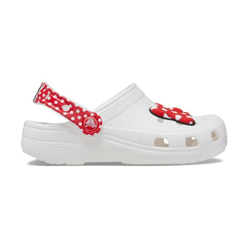 Crocs™ Disney Minnie Mouse Classic Clog Kid's 208711 White/Red
