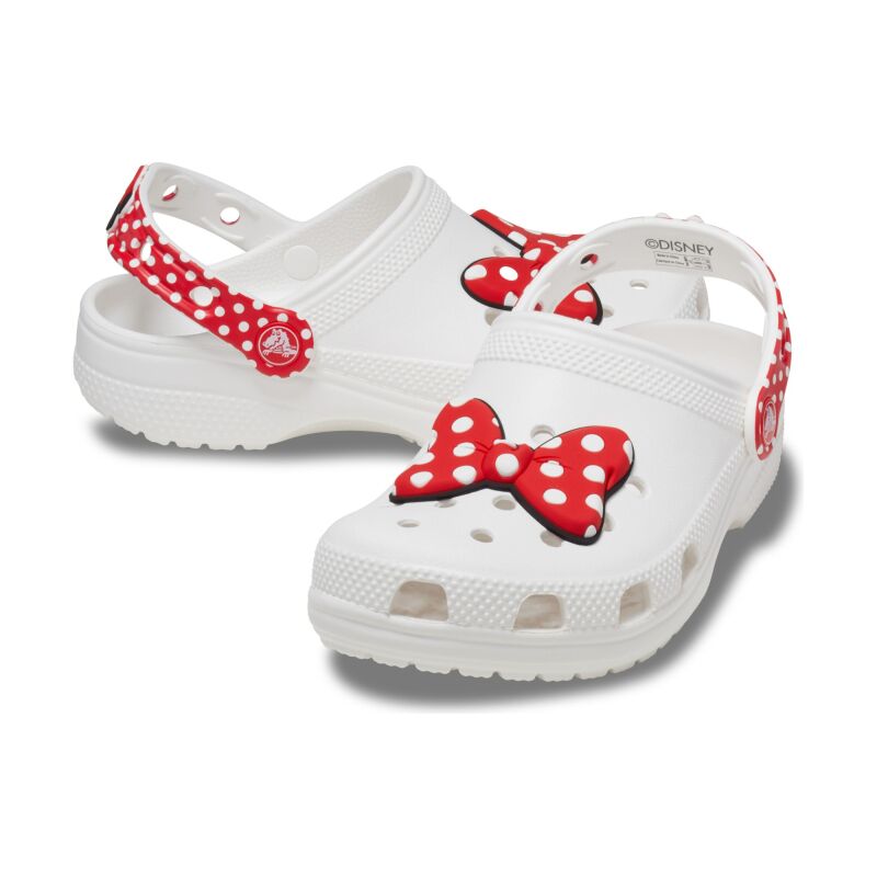 Crocs™ Disney Minnie Mouse Classic Clog Kid's 208711 White/Red