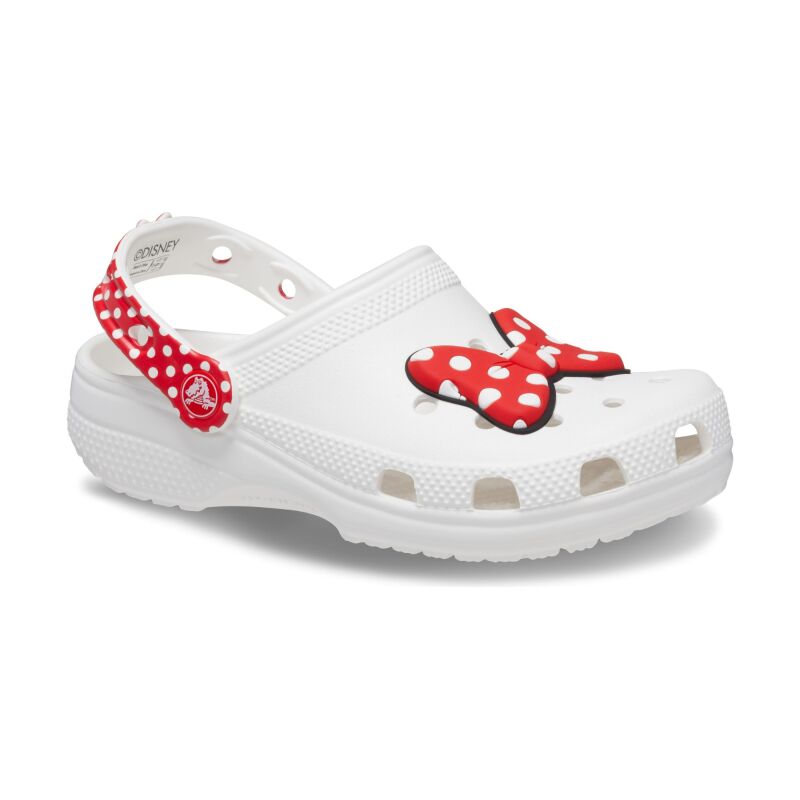Crocs™ Disney Minnie Mouse Classic Clog Kid's 208711 White/Red