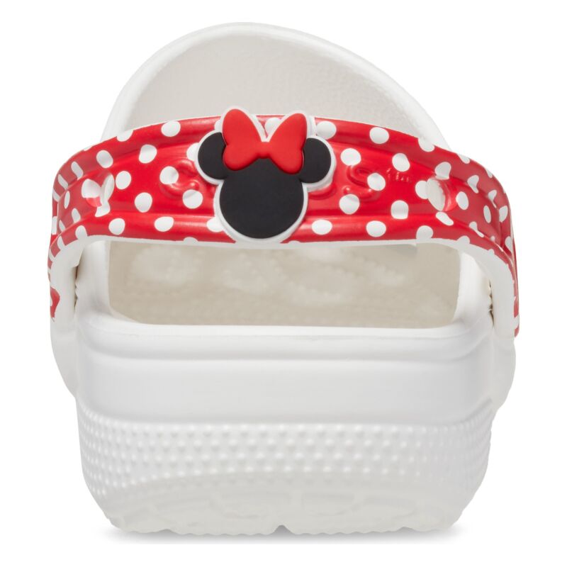 Crocs™ Disney Minnie Mouse Classic Clog Kid's 208711 White/Red