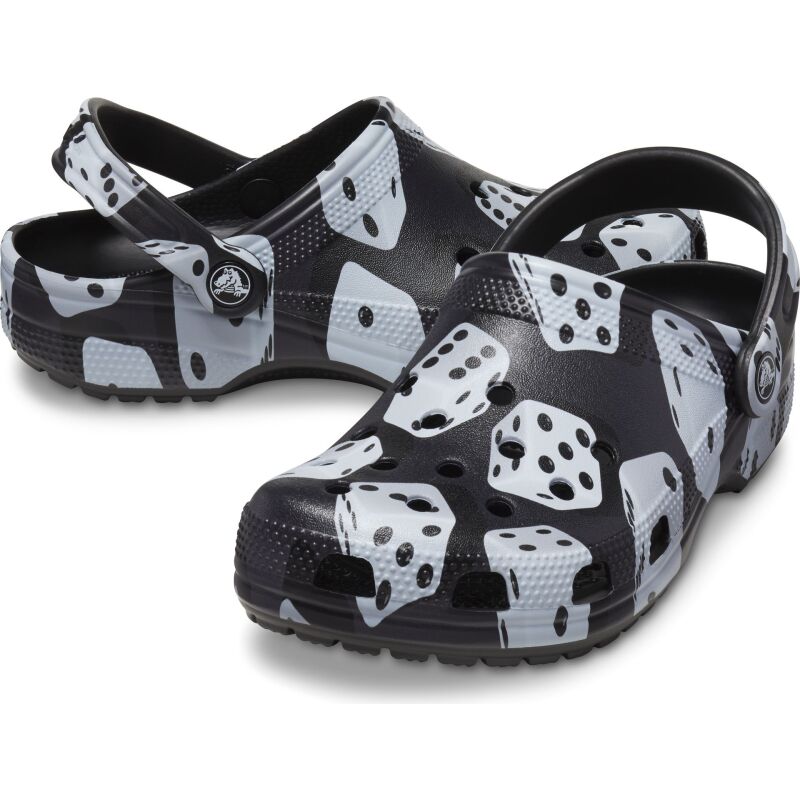 Crocs™ Classic Dice Clog Black