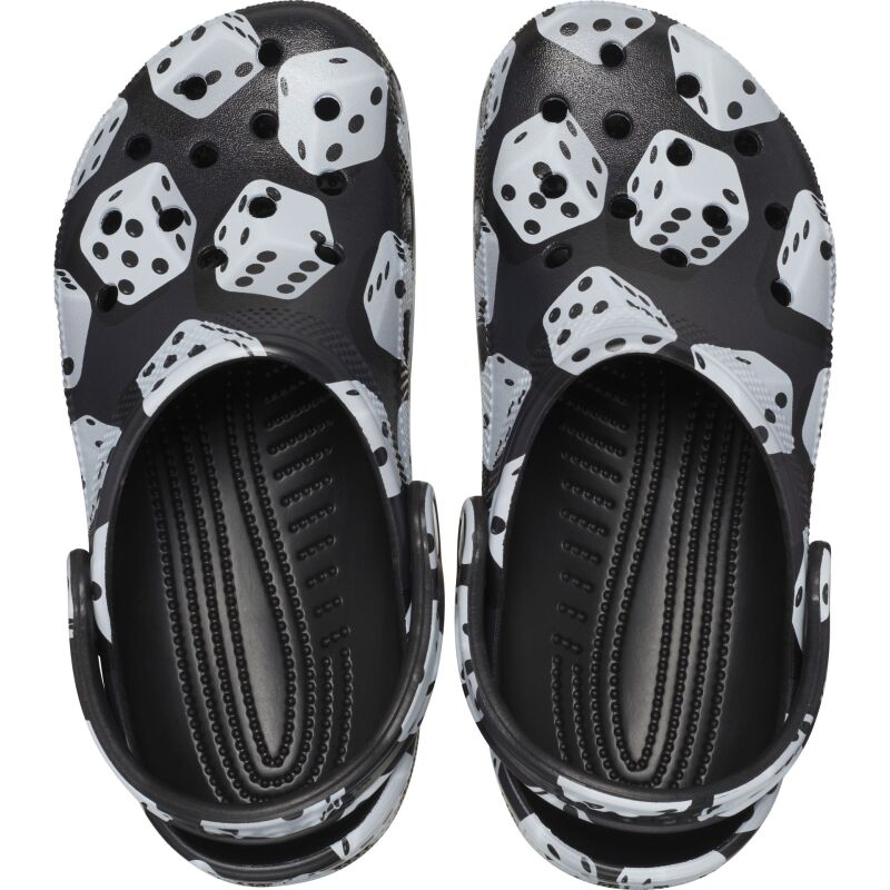 Crocs™ Classic Dice Clog Black