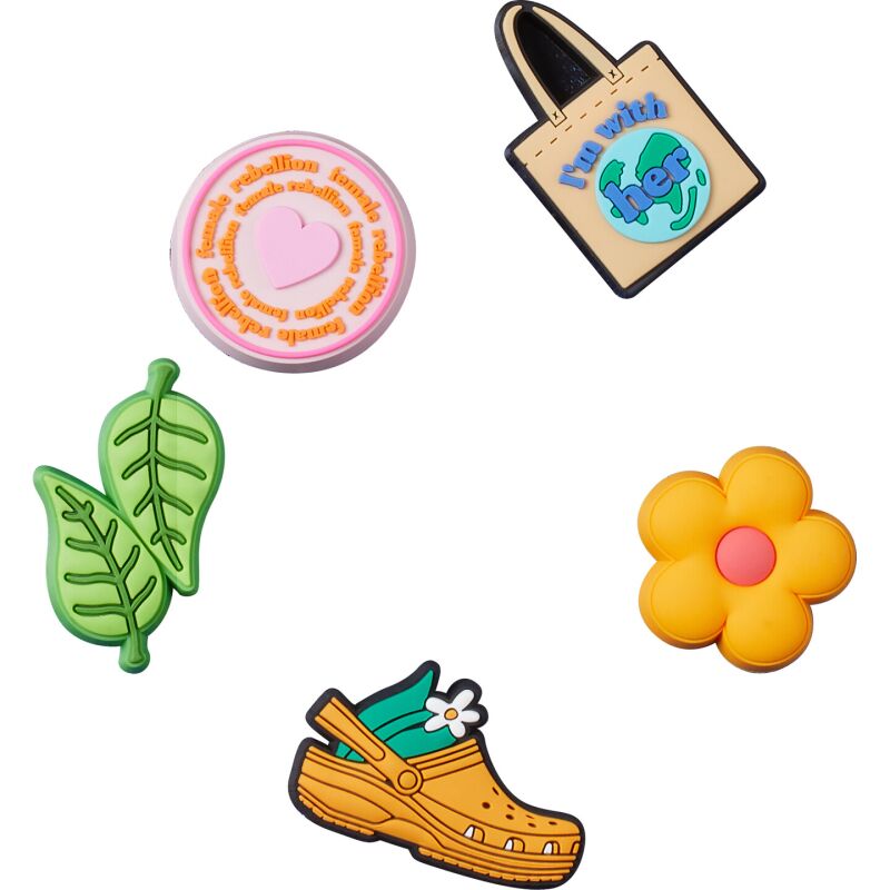 Crocs™ IM WITH HER PIN BACKER 5-PACK G0877900-MU