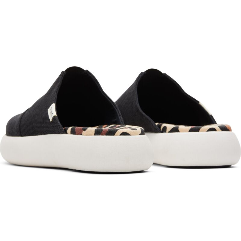 TOMS Heritage Canvas Women's Mallow Mule Sneaker Black