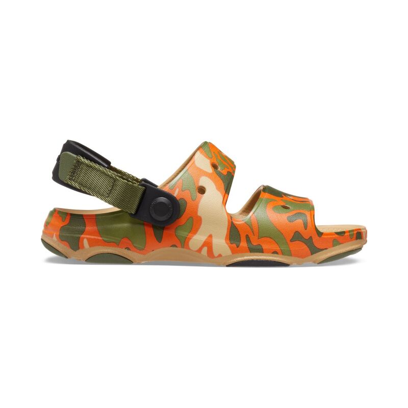 Crocs™ All Terrain Camo Sandal Kid's Tan/Multi
