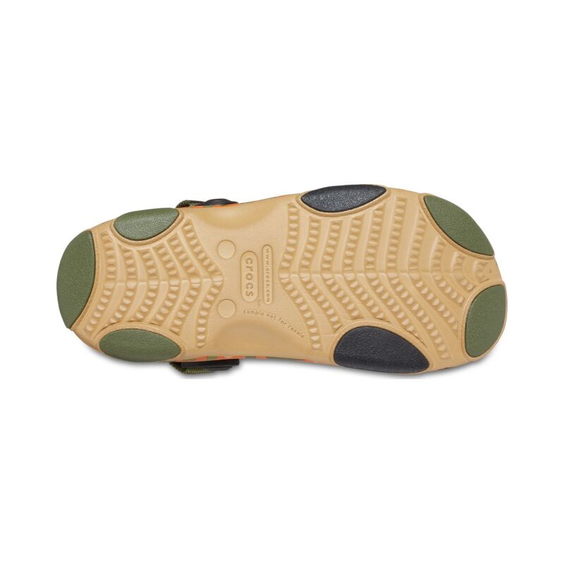 Crocs™ All Terrain Camo Sandal Kid's Tan/Multi