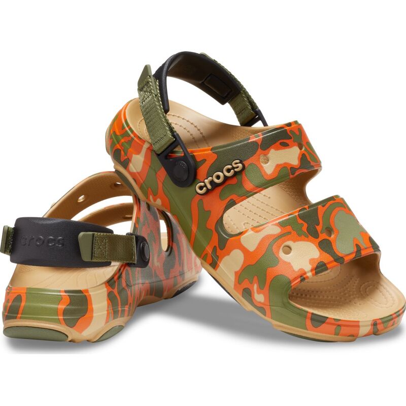 Crocs™ Classic All Terrain Camo Sandal Tan/Multi