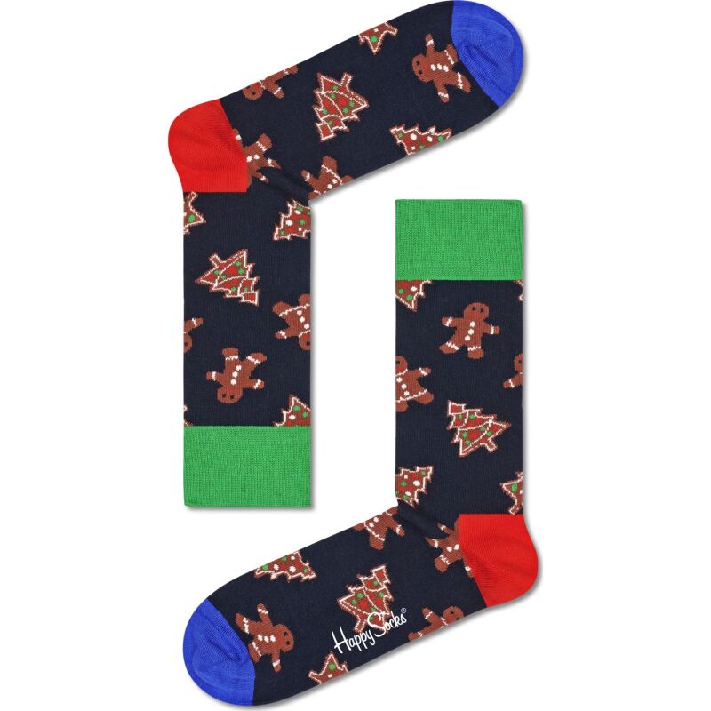 Happy Socks 2-Pack Gingerbreat Cookies Gift Set Multi 0200