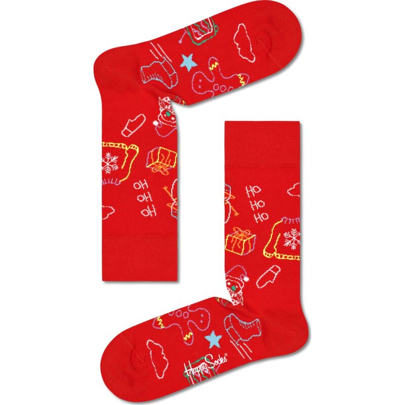 Happy Socks 4-Pack Happy Holiday Socks Gift Set Multi 4300