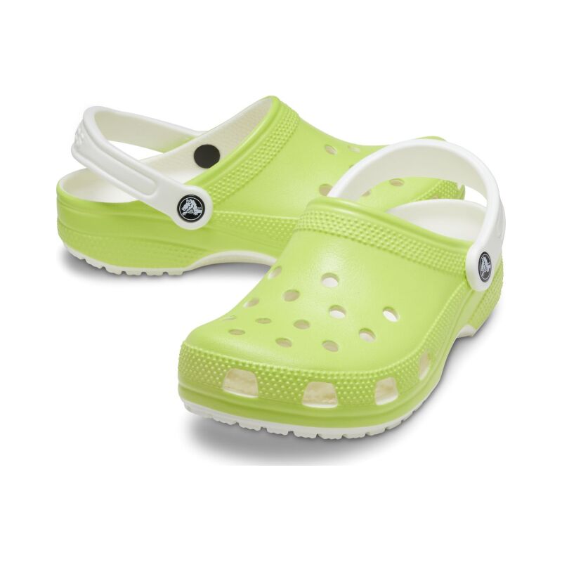 Crocs™ Classic Glow in the Dark Clog Kid's 209158 Limeade