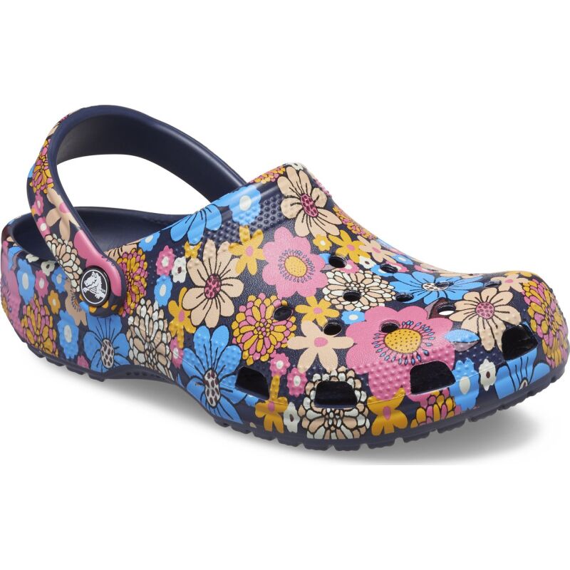 Crocs™ Classic Retro Floral Clog Navy/Multi