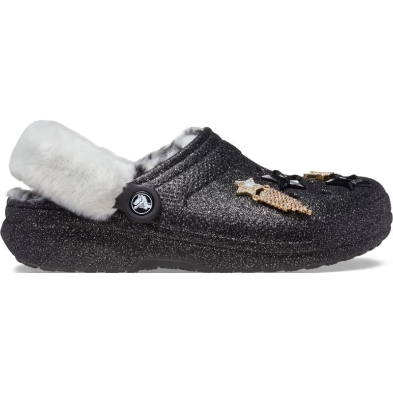 Crocs™ Classic Lined Disco Glitter Clog Shimmer