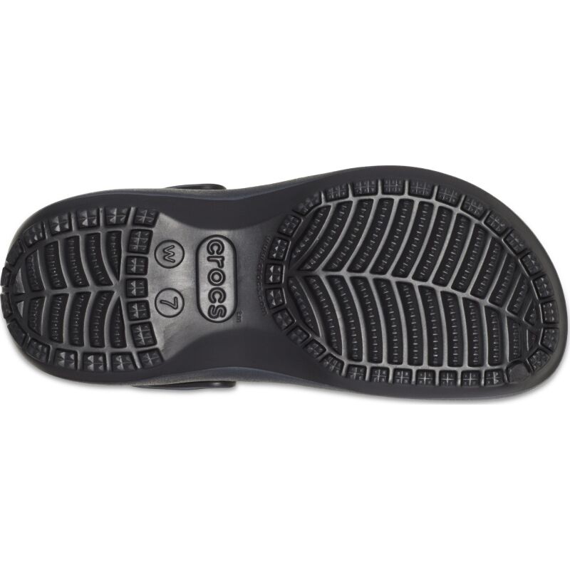 Crocs™ Classic Platform Crystals Pearls Clog Black