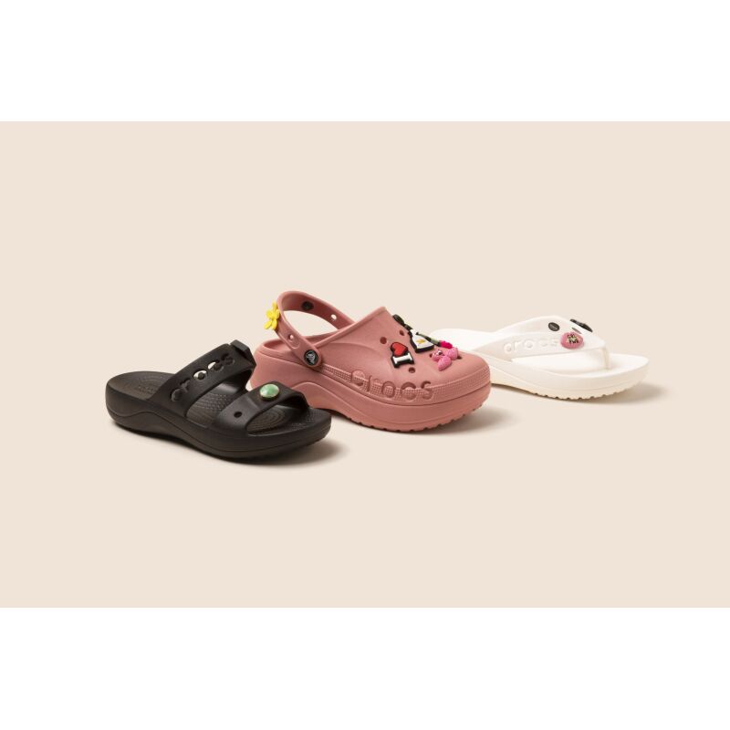 Crocs™ Baya Platform Sandal Black