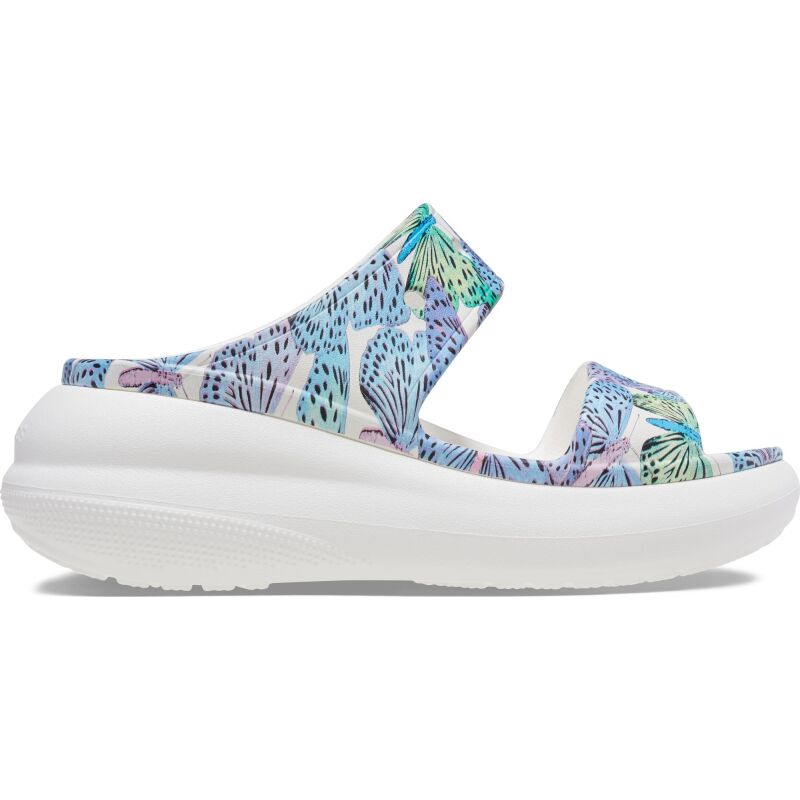 Crocs™ Classic Crush Butterfly Sandal White/Multi