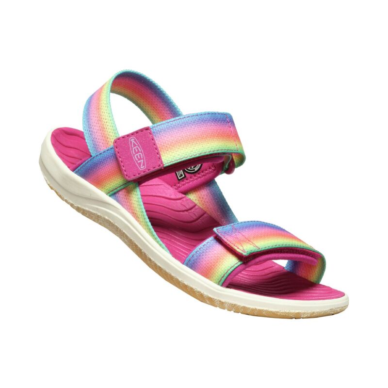 Keen ELLE BACKSTRAP CHILDREN Rainbow/Festival Fuchsia