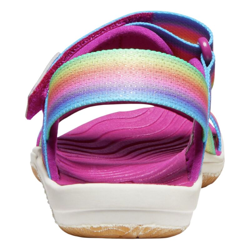 Keen ELLE BACKSTRAP CHILDREN Rainbow/Festival Fuchsia