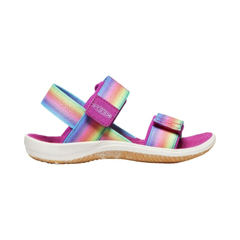 Keen ELLE BACKSTRAP CHILDREN Rainbow/Festival Fuchsia