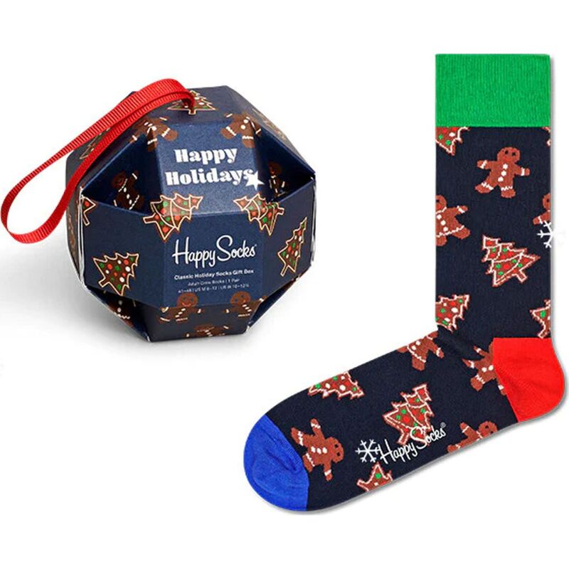 Happy Socks 1-Pack Gingerbread Cookies Gift Box Multi 6500