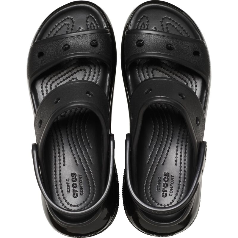 Crocs™ Classic Mega Crush Sandal Black