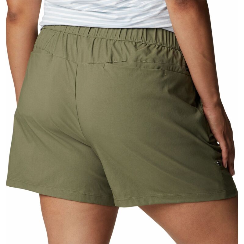 Columbia FIRWOOD CAMP II SHORT WOMEN'S Stone Green