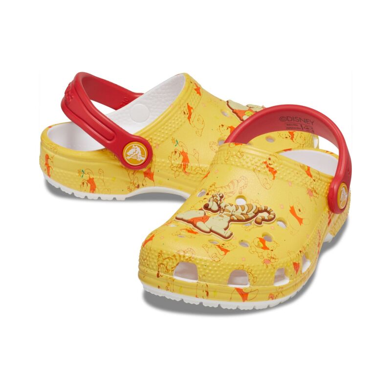 Crocs™ Classic Disney Winnie the Pooh Clog Kid's 208358 White/Multi